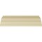 Ekena Millwork 6 3/4"H x 5 1/2"P x 8 3/4"F x 94 1/2"L Shell Crown Moulding MLD07X06X09SH - alternate 2